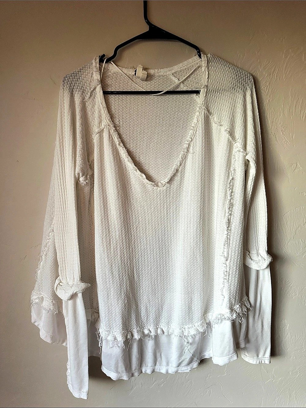 We The Free Women's Tunic in White Size Small Like New